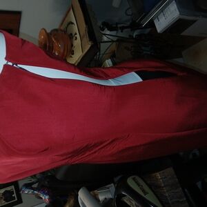 Elegant Red Maxi Dress